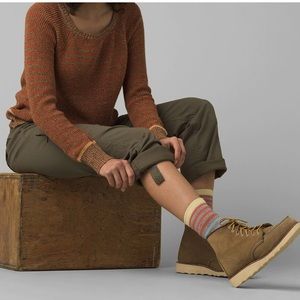 Prana Green Halle Hiking Pants